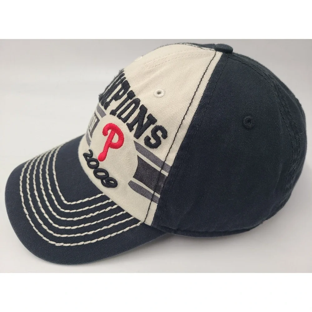 Philadelphia Phillies 2009 Division Champions 47 Brand‎ Twins Strapback Hat Cap